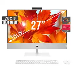 Falabella TODO EN UNO AMD RYZEN 5-5500U SSD 2TB RAM 16GB LED 27 FULL HD oferta