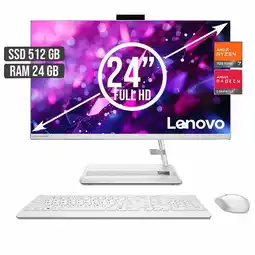 Falabella TODO EN UNO AMD RYZEN 7-7730U SSD 512GB RAM 24GB LED 24 FULL HD oferta