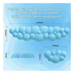 Falabella Pad Mouse Ergonómico en Forma de Nube Soporte para Muñeca oferta