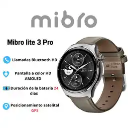 Falabella Reloj Watch Lite 3 Pro 2 correas Khaki Gray oferta