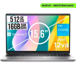 Falabella INSPIRON INTEL CORE I3 1215U SSD 512GB RAM 16GB LED 15,6 FHD LIC W11 HOME oferta