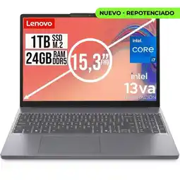 Falabella PORTATIL SLIM INTEL CORE I7 13620H SSD 1TB RAM 24GB DDR5 15,3 WUXGA oferta