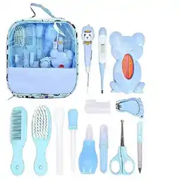 Falabella Kit De Cuidado Para Bebe 14 Pcs azul oferta