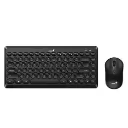 Falabella Combo Teclado + Mouse Inalámbrico Luxemate Q8000 Blk oferta