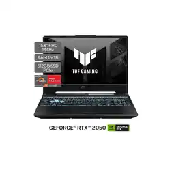 Falabella PORTATIL GAMING TUF, AMD RYZEN 5 7535HS, RAM 16 GB, 512 GB SSD, RTX 2050 oferta