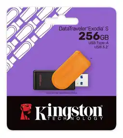 Falabella Memoria USB Data Traveler Exodia S de 256 GB y 3,2 GB oferta