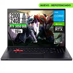 Falabella PORTATIL NITRO LITE INTEL I5-13420H RTX 3050 6GB SSD 2TB RAM 24GB 16 FHD 165Hz oferta