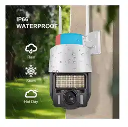 Falabella Cámara Ptz Exterior Wifi 3mp Hd Con Alarma Sirena Full + SD 32 GB oferta