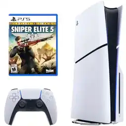 Falabella Consola 5 Slim Disco 1TB Con Juego Sniper Elite 5 PS5 oferta