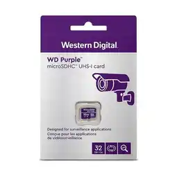 Falabella MICROSD WD PURPLE CLASE 10 32GB PARA VIDEOVIGILANCIA oferta