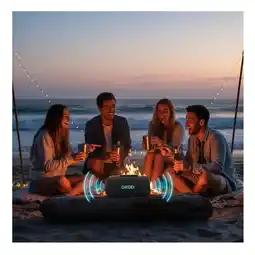 Falabella Altavoz Portátil Bluetooth Inalámbrico Con Luz RGB Y Calidad de Sonido Estéreo oferta