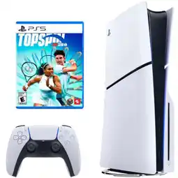Falabella Consola 5 Slim Disco 1TB Con Juego Top Spin 2K25 PS5 oferta