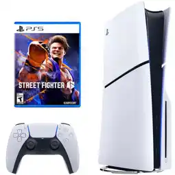 Falabella Consola 5 Slim Disco 1TB Con Juego Street Fighter 6 PS5 oferta