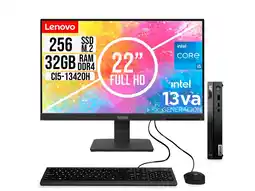 Falabella COMPUTADOR TINY INTEL CORE I5-13420H SSD 256GB RAM 32GB 21.5 FHD S22-4e oferta