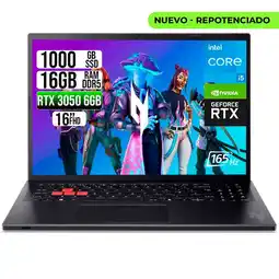 Falabella PORTATIL NITRO LITE INTEL I5-13420H RTX 3050 6GB SSD 1TB RAM 16GB 16 FHD 165Hz oferta
