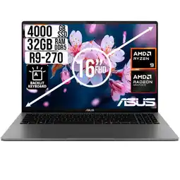 Falabella PORTATIL AMD RYZEN 9 270 SSD 4TB RAM 32GB LED 16 FULL HD oferta