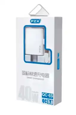 Falabella Cargador + Cable Usb - Micro Pzx Qc-6s De 40w oferta