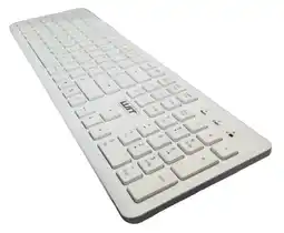 Falabella TECLADO INALAMBRICO SLIM BLANCO ESPAÑOL NANO RECEPTOR RESISTE oferta