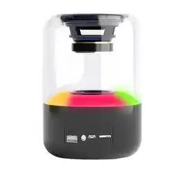 Falabella Parlante Bluetooth Led De Mesa Radio Fm Sd Card oferta