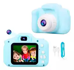 Falabella Camara Niños 1080p Fotos Video Juegos Recargable azul oferta
