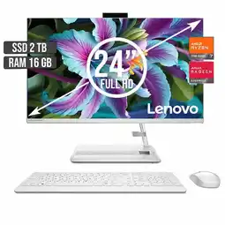 Falabella TODO EN UNO AMD RYZEN 7-7730U SSD 2TB RAM 16GB LED 24 FULL HD oferta