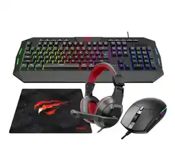 Falabella Teclado con mouse y diademas Combo kb501 oferta