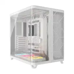 Falabella Chassis PC AIR 5400 V.T. + 3 LX120R LINK RGB BLANCA con Diseño Airflow Avanzado oferta