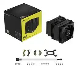 Falabella Disipador CPU A115 NEGRO con Ventilador Silencioso y Refrigeración Eficiente oferta