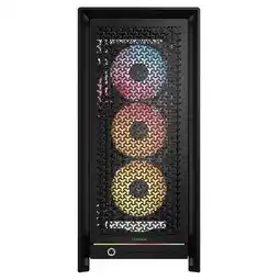Falabella Chassis PC FRAME 5000D RS V.T + 4 RS140 ARGB NEGRO con Estructura ATX Robusta oferta