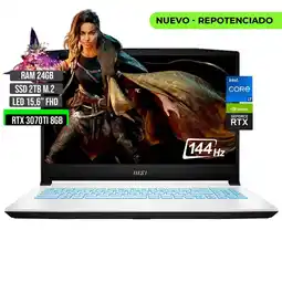 Falabella PORTATIL INTEL CORE I7-12650H SSD 2TB RAM 24GB RTX 3070TI 8GB 15,6 FHD 144Hz oferta