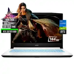 Falabella PORTATIL INTEL CORE I7-12650H SSD 2TB RAM 24GB RTX 3070TI 8GB 15,6 FHD 144Hz oferta