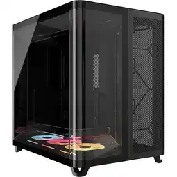 Falabella Chassis PC AIR 5400 V.T. + 3 RS120R ARGB NEGRA con Diseño de Alto Flujo oferta