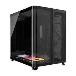 Falabella Chassis PC AIR 5400 V.T. + 3 LX120R LINK RGB NEGRA - Torre Airflow con Ecosistema LINK oferta