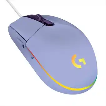 Falabella Mouse Gamer G203 Lightsync, 6 Botones, 200 a 8000dpi Lila oferta