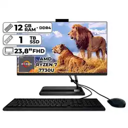 Falabella TODO EN UNO AMD RYZEN 7-7730U 12GB RAM 1TB SSD 238″ FHD oferta