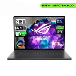 Falabella Portátil ROG Zephyrus G16 Intel Ultra 9 RTX 4070 32GB 2TB oferta