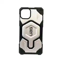 Falabella Estuche UAG Monarch Pro Para iPhone 15 PLUS- Plateado con Negro oferta