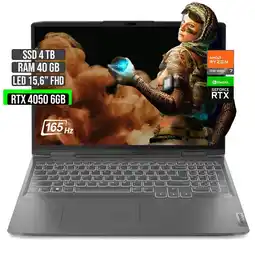 Falabella LOQ AMD RYZEN 7-7840HS RTX 4050 6GB SSD 4TB RAM 40GB LED 15,6 FHD 165Hz oferta