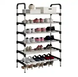 Falabella Organizador Zapatero Metálico 6 Niveles Calzado 18 Pares oferta