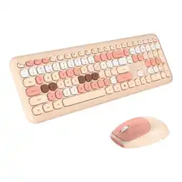 Falabella Combo Inalámbrico Teclado Y Mouse Mofii 666 2,4g Cafe oferta