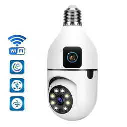 Falabella Doble Camara Bombillo Wifi De Seguridad Motorizada oferta