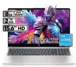 Falabella PORTATIL INTEL CORE I3 1215U 8 GB RAM 2 TB SSD PANTALLA 15,6 FHD SILVER oferta