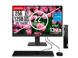 Falabella COMPUTADOR TINY INTEL CORE I5-13420H SSD 256GB RAM 12GB 21.5 FHD S22-4e oferta