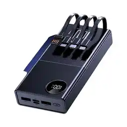 Falabella Power Banks 10000mah Bateria Externa Portatil Inalambrica Negro oferta