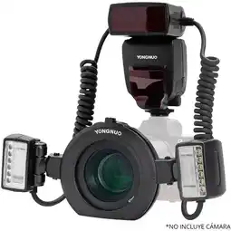 Falabella Anillo flash twin flash macro yn24ex ttl para sony macrofotografia oferta