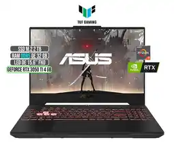 Falabella Portátil TUF AMD Ryzen 7 RTX 3050Ti 32GB RAM 2TB SSD 15.6 oferta