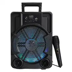 Falabella Altavoz Bluetooth Portátil con Luces LED y FM Radio oferta