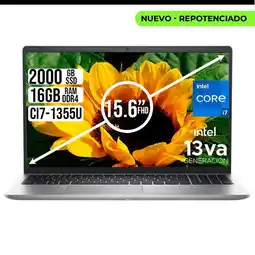 Falabella PORTATIL 15 INTEL CORE I7-1355U SSD 2TB RAM 16GB LED 15,6 FHD oferta