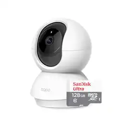 Falabella Cámara Wifi Robótica 360° Tp-link Tapo C200C + Micro SD 128GB oferta