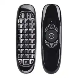 Falabella Control Smart Tv Air Mouse Teclado Luces Rgb Recargable Usb oferta